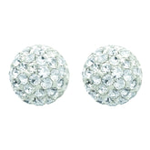 14K Yellow Gold  Crystal Drop Earring